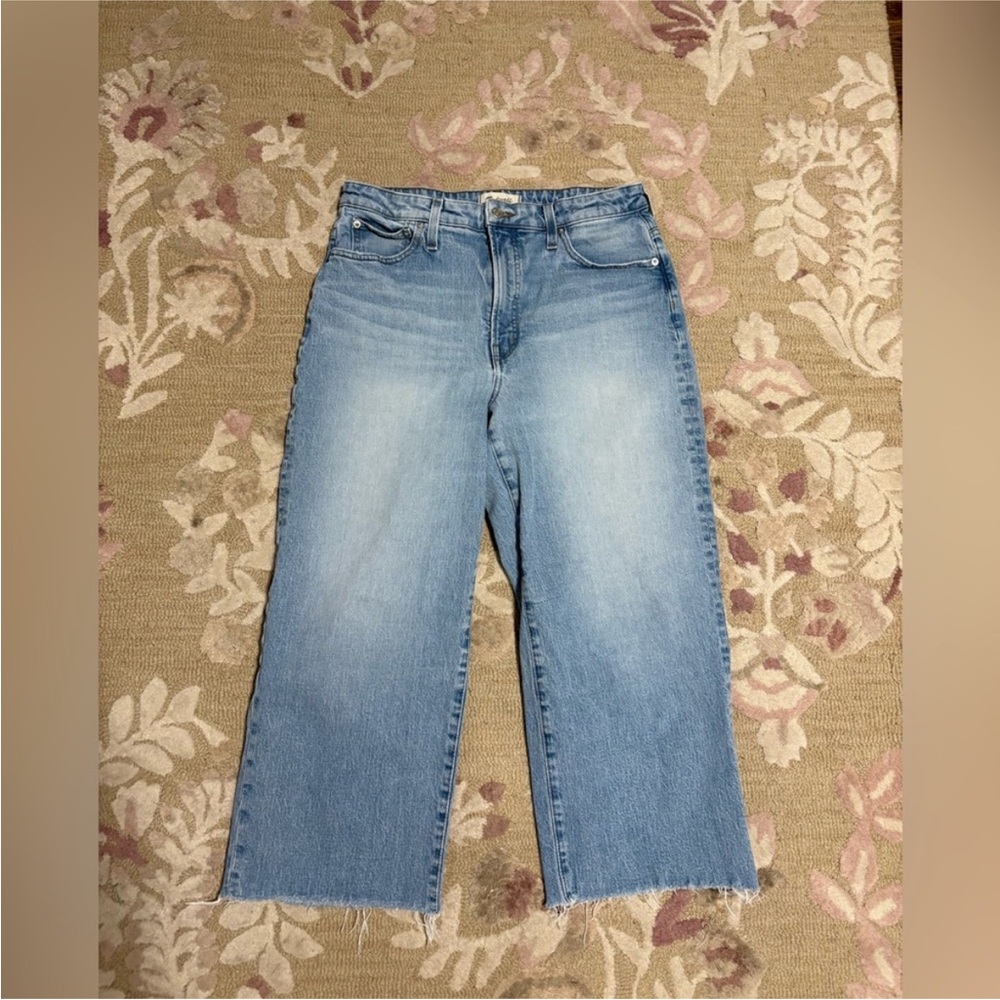 Madewell The Curvy Perfect Vintage Wide Leg Crop Jean 31P